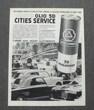 H025 - Advertising Advertising - 1963 - CITIES SERVICE OIL 5 D KOOLMOTOR