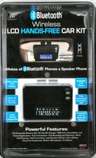 VR3 VRBT200V Bluetooth HANDS-FREE Car Kit LCD Display