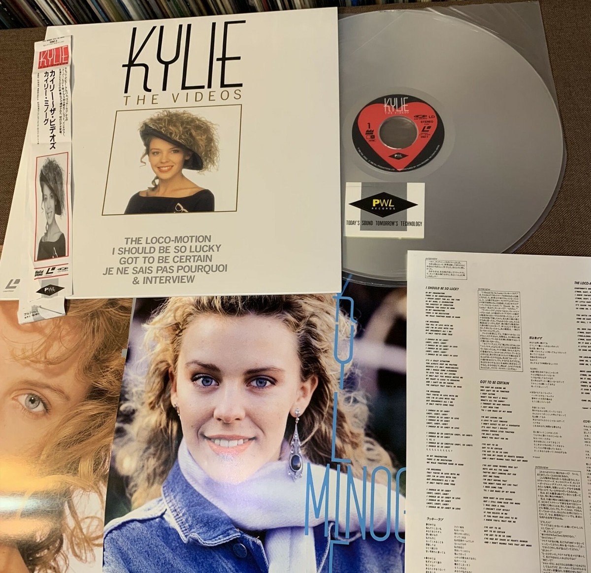 レーザーディスク】KYLIE LIVE !