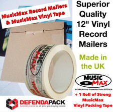 5 STRONG MUSICMAX MAILERS & QUALITY VINYL TAPE -- 12" LP Schallplatten KARTON