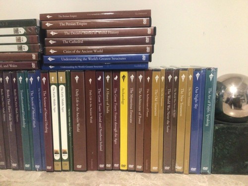 Lot Of 38 Different Subject The Great Courses DVDs & Guidebooks Several Sealed - Picture 3 of 8