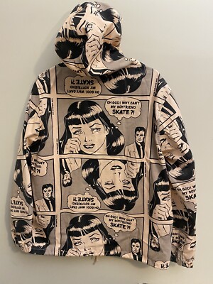 Supreme SS17 Thrasher Boyfriend Hooded Zip Up Jacket Large