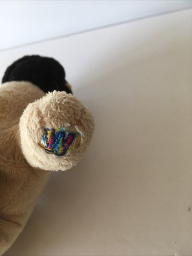pug dog webkinz Preowned No Code Light Brown & Black - Picture 6 of 6