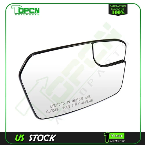 For 11-12 Ford FUSION Side Mirror Chrome CONVEX+W Glass(Right/Passenger)Side