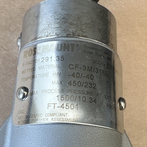 NEW IN BOX- Rosemount 8800DW010SA3N1D1I5R30 Vortex Flow Meter || FAST SHIPPED - Picture 9 of 15