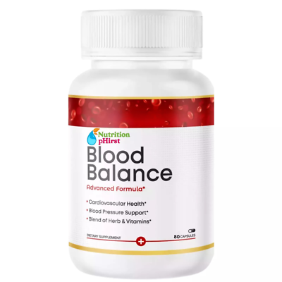 #ad Blood Pressure Support Blood Balance Blood Sugar Support All Natural 80 Caps $19.95