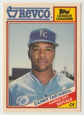 1988 Topps Revco League Leaders #26 Danny Tartabull Baseball Card Royals