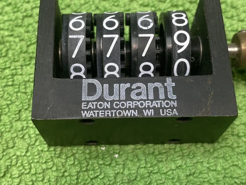 Durant Eaton 4 Digit Rotary Counter 4-D 40249-405-R-LL.    585