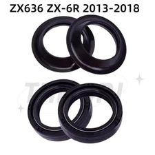 Fork Oil Seal & Dust Seal Kit For Kawasaki ZX636 Ninja ZX-6R 2013-2018