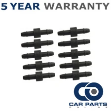 10x Universal 5mm Pipe Joiner Connector Washer Tubing Fuel Pipe Aquarium