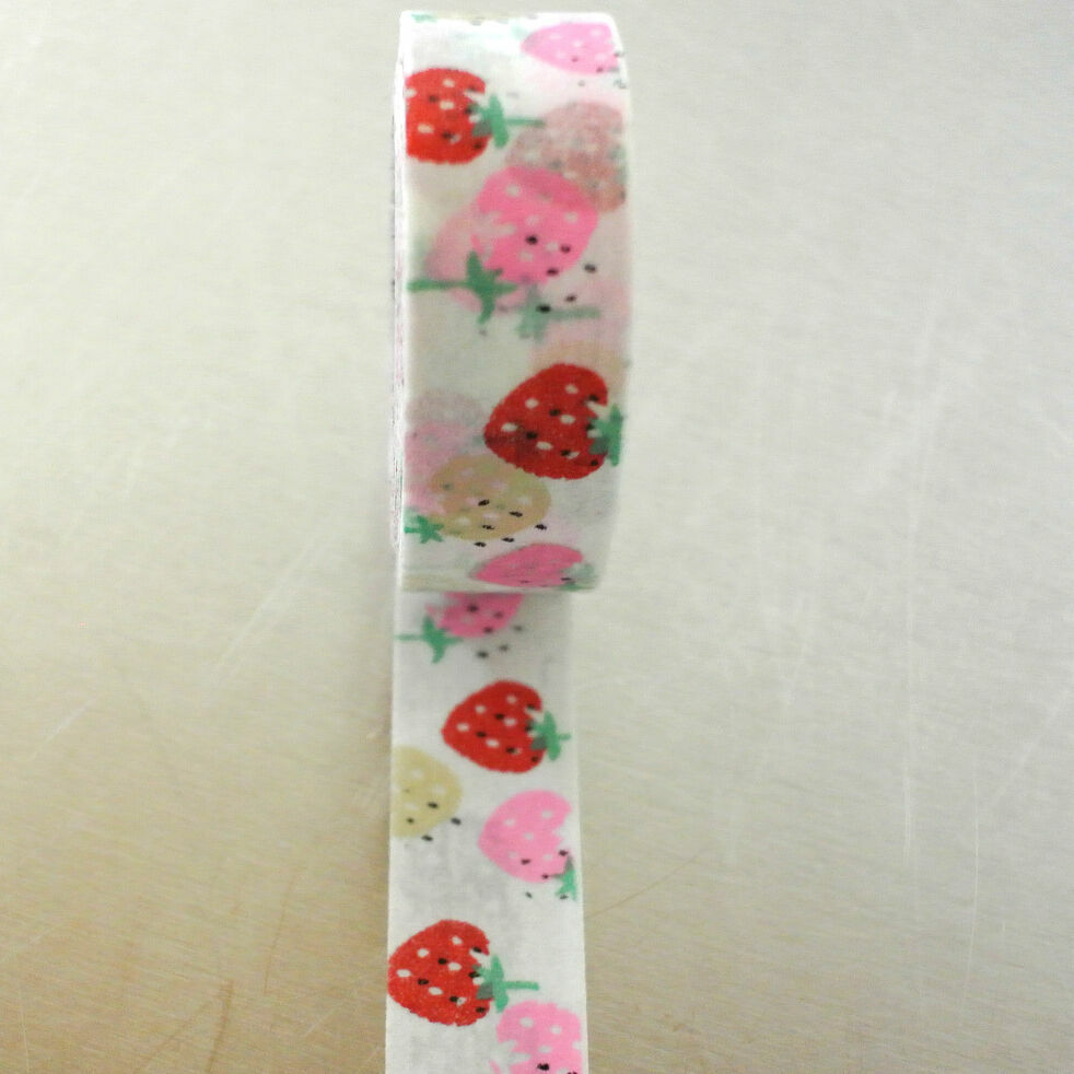 Washi Tape designer 15mmx10m Roll Decorative Sticky Paper Masking Tape Adhesive - Picture 8 of 22