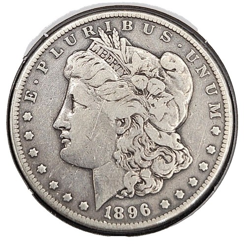 KEY 1896 S MORGAN DOLLAR VERY NICE XF + Condition XX684 | eBay