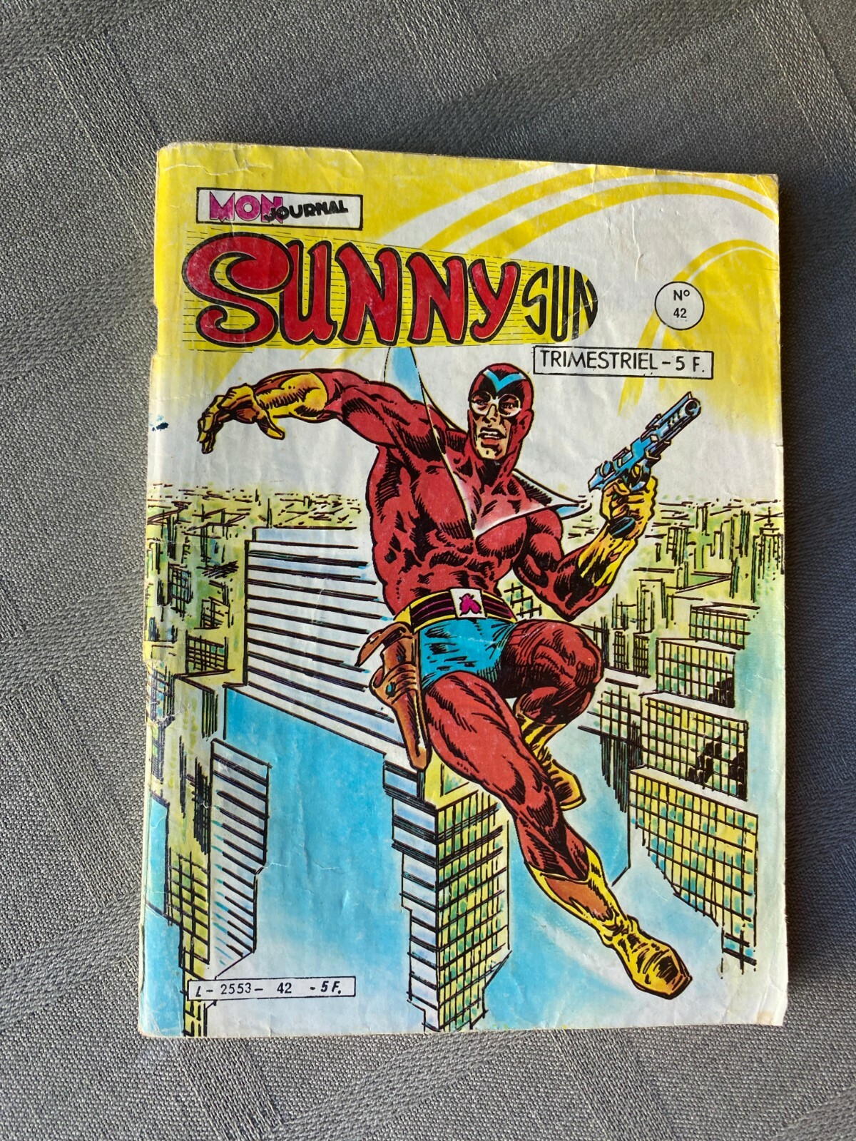 Sunny Sun N°42 The Time Of The Golden Men 1983 My Journal In Used Condition