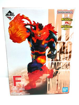My Hero Academia Endeavor Ichiban Kuji Rush Figur 7,08 Zoll Bandai Prize F Anime