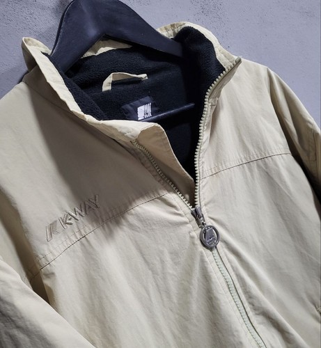 K-way Vintage Jacke beige Herren Gr.M - Bild 4 von 6
