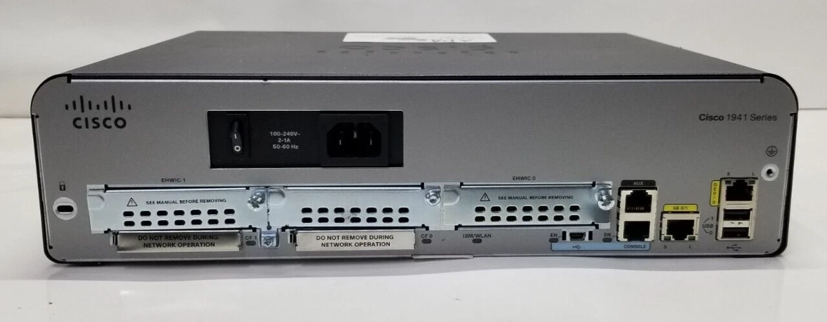 Cisco 1941 2-Port Gigabit Wireless N Router 800-30798-05 Cisco1941/K9  CMMH900ARA