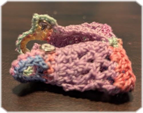 1 Handmade Crochet Doll Dress that Fit 4 Inch KELLY / NO DOLL OR SHOES - Picture 8 of 11