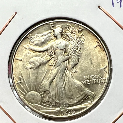 1946  WALKING LIBERTY SILVER HALF DOLLAR UNCIRCULATED COIN