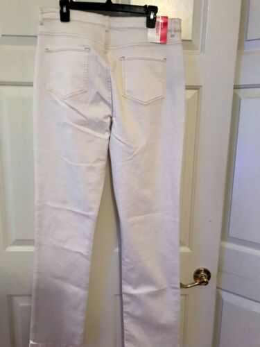 Long Tall Sally Women's Its Denim Straight Bootcut Jeans Ivory US:16/UK:20 NWT= - Picture 4 of 6