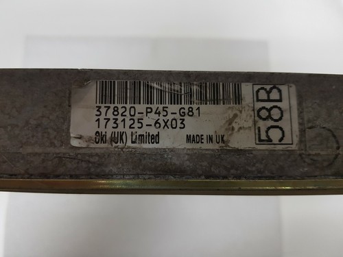 Rover 600 Honda Accord 37820P45G81 - Picture 3 of 4