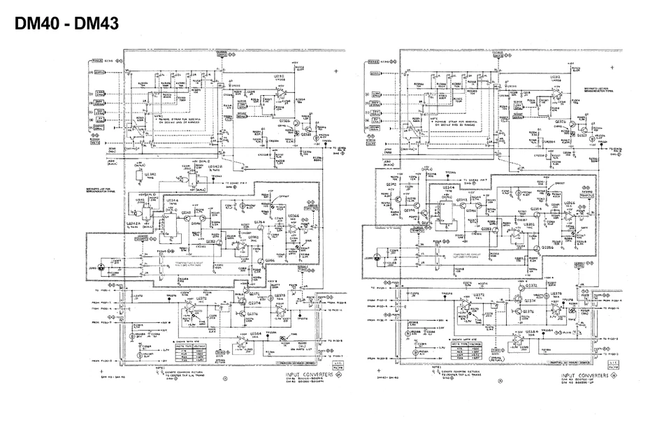 Tektronix 465 + DM40 - DM43 Manuals Library 17"x11" Diagrams HI+LO Serials CD - Image 4 of 4