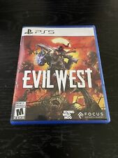 Evil West (Sony PlayStation 4, 2022) for sale online