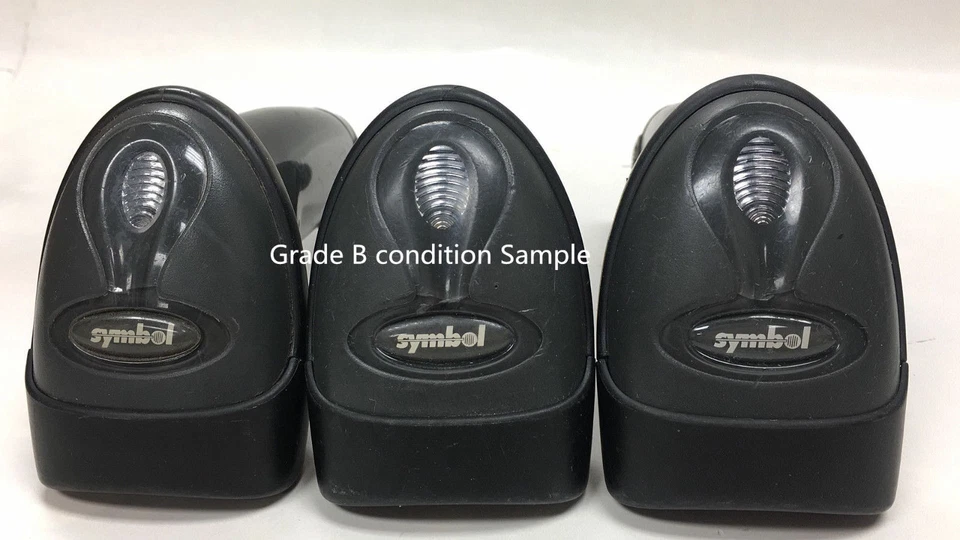 Motorola Symbol Barcode Scanner Model: LS2208 USB Black with USB cable - Grade B - Image 2 of 4