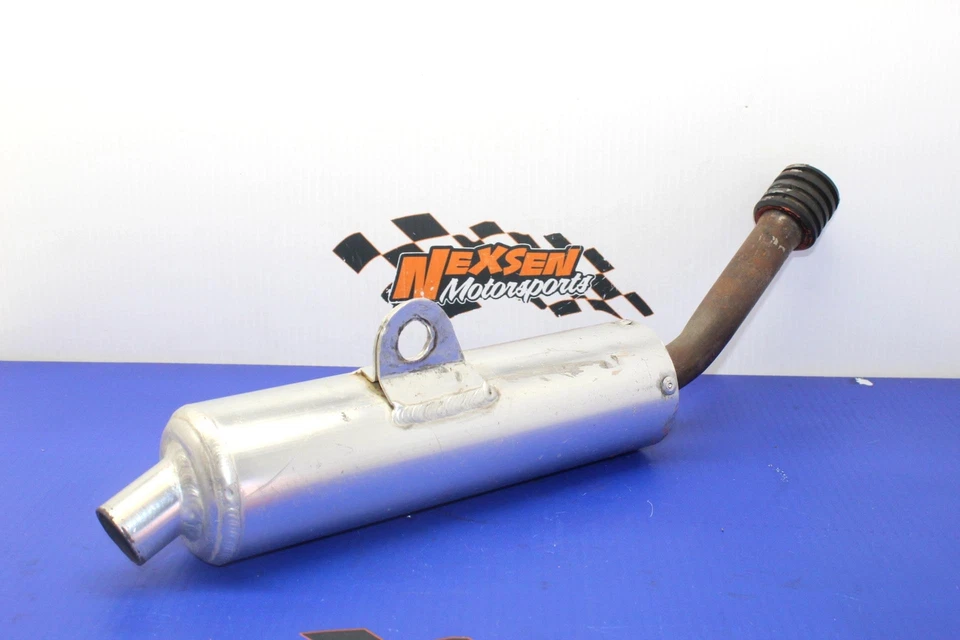 Silenciador silenciador de escape Tm Mx125 2001 tubo deslizable Foto 3 de 4