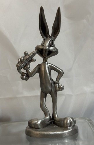 Vintage Looney Tunes Bugs Bunny With Carrot Pewter 1996 Rawcliffe