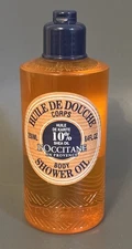 L’Occitane Huile De Douche Corps Body Shower Oil, Shea Oil, 8.4oz/250ML, New