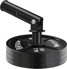 T Bar Row Landmine Attachment for 2" Olympic Bars, Heavy-Duty Steel