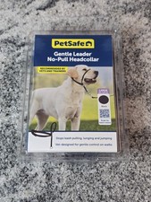 PetSafe Gentle Leader No-Pull Headcollar Large L Black Dog 60-130 Lb Adjustable