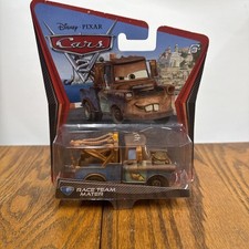 2010 Mattel Disney Pixar Cars 2 Race Team Mater 1 Tow Truck SEALED
