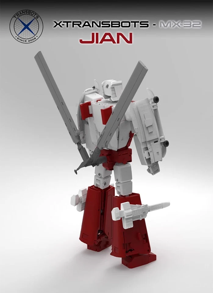 X-Transbots Blades MX-32 MX32 Air Support JIAN G1 Defensor Helicopter Figure - Image 3 of 4