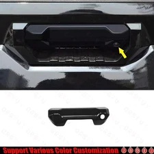 22-2024 For Toyota Tundra Bright Black Car Tailgate Door Handle Bowl Decor Cover
