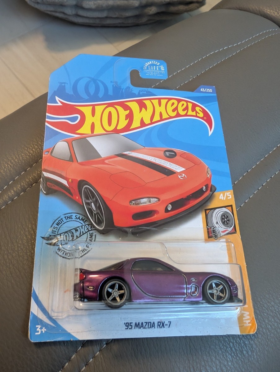 Hot Wheels Mazda RX7 Custom Treasure Hunt Spectraflame Paint | eBay