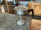 Vintage Pyrex 7826-B Flameware Percolator/Coffee Pot  6 Cup
