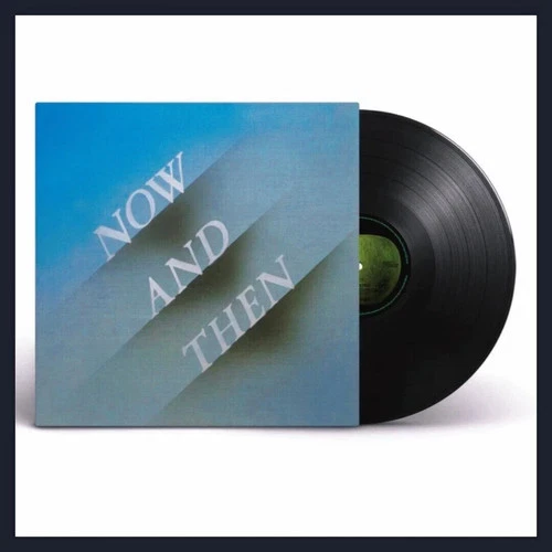 THE BEATLES NOW AND THEN BLACK 12" EXCLUSIVE VINYL SINGLE