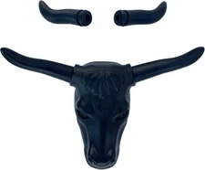 Roping Calf Head Steer Dummy Practice Kit Two Pair of Detachable Horn