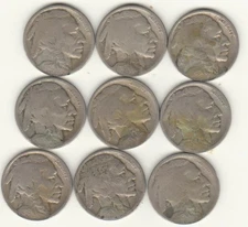 1918 D  Restored Date Buffalo Nickel - Free Shipping- A273