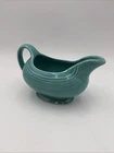 Fiesta Gravy Boat Turquoise Fiestaware Homer Laughlin Sauce  Excellent VGUC