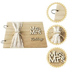 Wedding Guest Reception Signature Book Guests Guestbook Board Signing