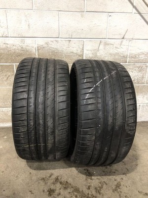 2x P295/30R21 Michelin Pilot Sport 4S T2 8/32 102 Y Used Tires 2953021