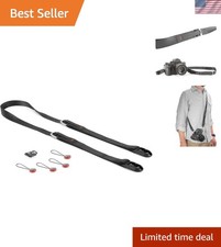 Luxury Leash Camera Strap: Secure, Compact  Configurable for Photographers
