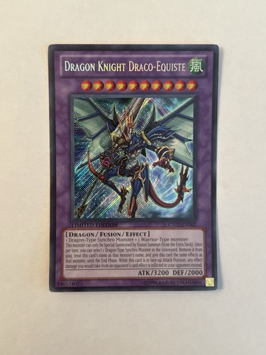 Dragon Knight Draco-Equiste CT07-EN003 YuGiOh Collectible Tins 2010 card