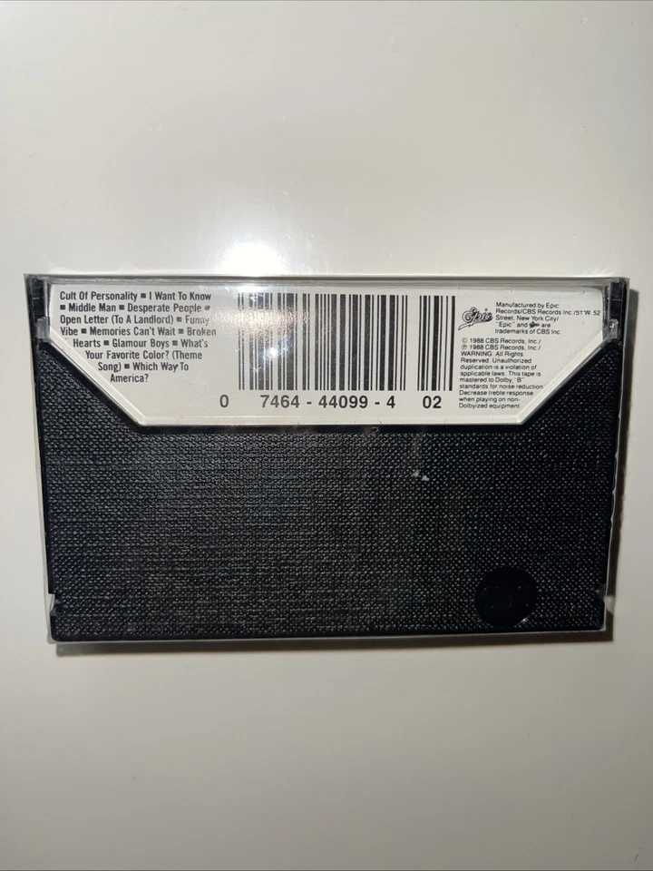 Vivid by Living Colour (Cassette, Sep-1988, Epic) BRAND NEW SEALED - Image 3 of 4