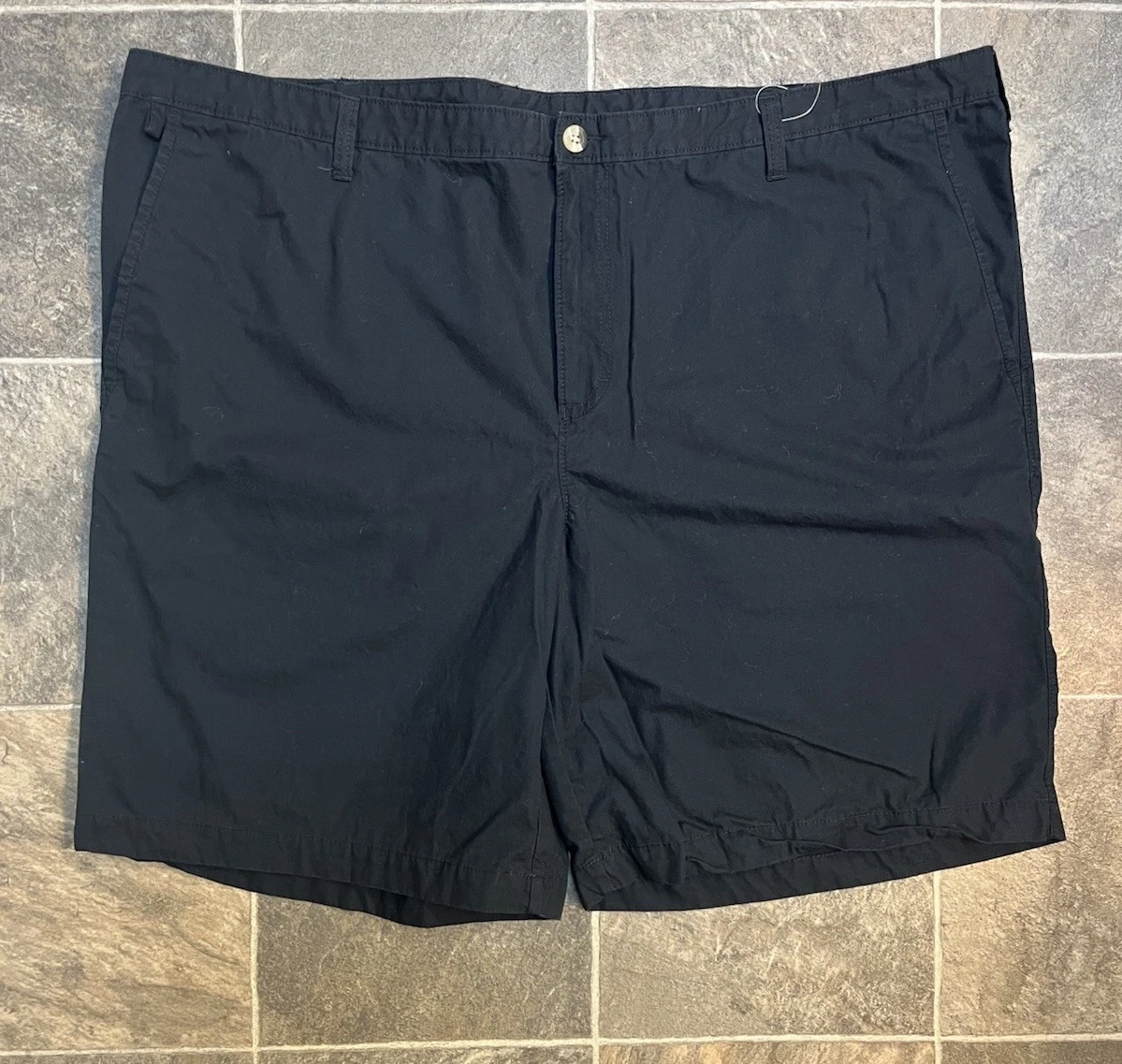 Columbia PFG Mens Shorts Black Size 48W 10L Cotton Fishing Casual Flat NWOT