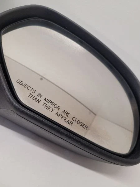 Espelho retrovisor lateral 2009-14 GMC YUKON rh passageiro Power Opt DL8 cromado - Imagem 2 de 4