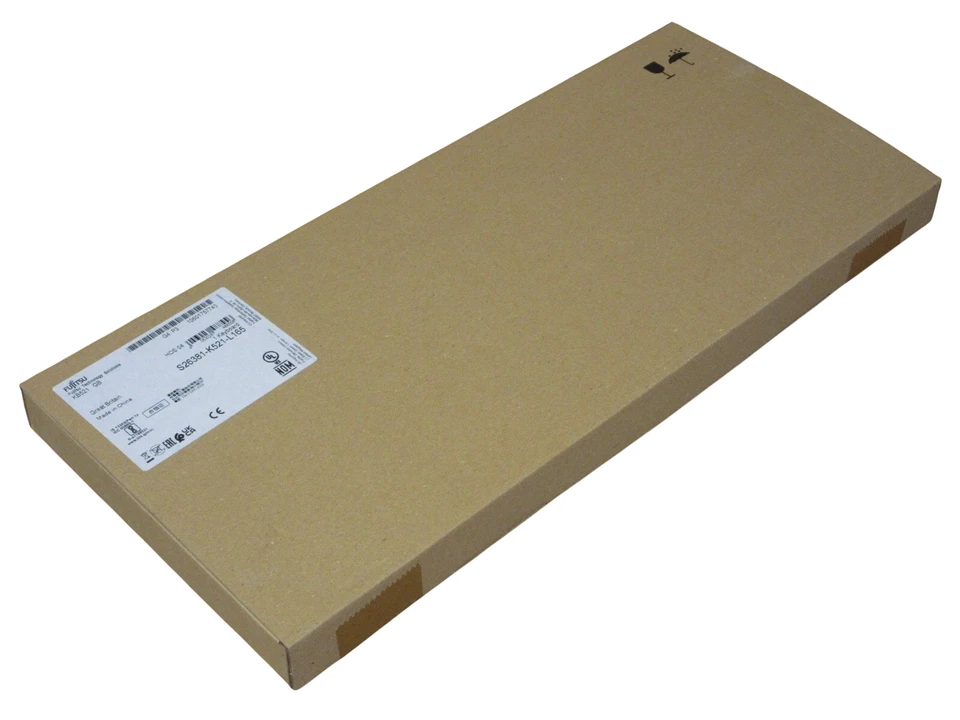 NEW Fujitsu KB521 White QWERTY Full-Size UK USB Wired Keyboard S26381-K521-L165 - Image 2 of 4