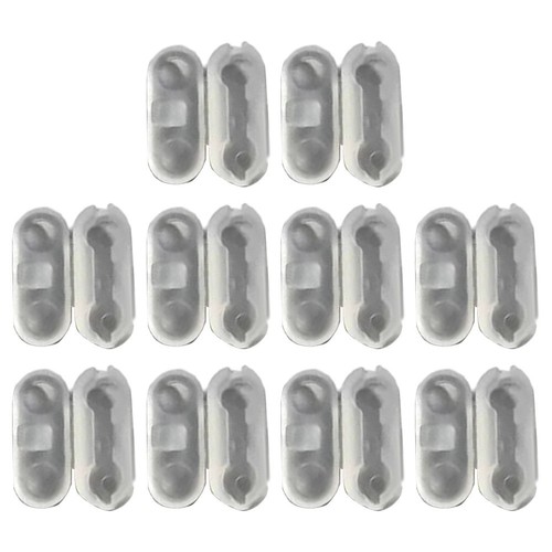 Transparent Bead Buckle Chain Connectors for Vertical Blinds Pack of 30 - Picture 8 of 26